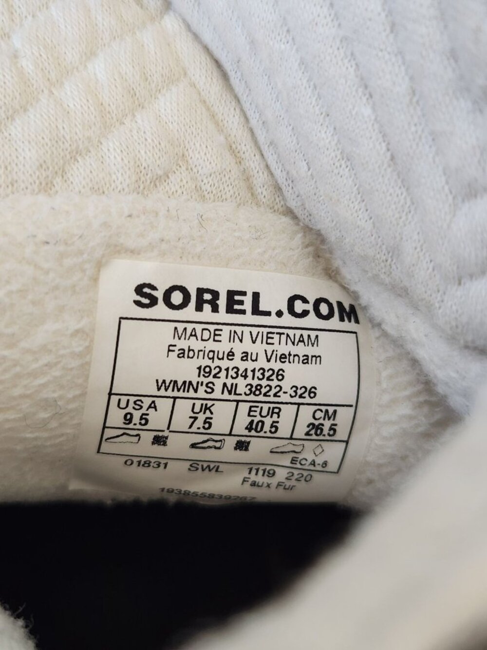 Sorel Short Waterproof Lace Up Boots Winter Snow Cabincore Comfy Cozy Casual 9.5 - Picture 7 of 8